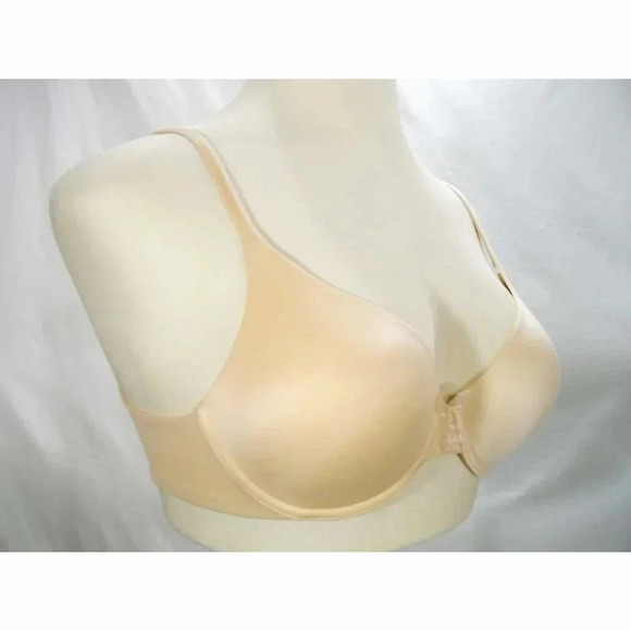 32D Fine Lines MM022 Memory Foam Full Coverage Convertible Bra Skin Nude NWT New - Picture 2 of 4